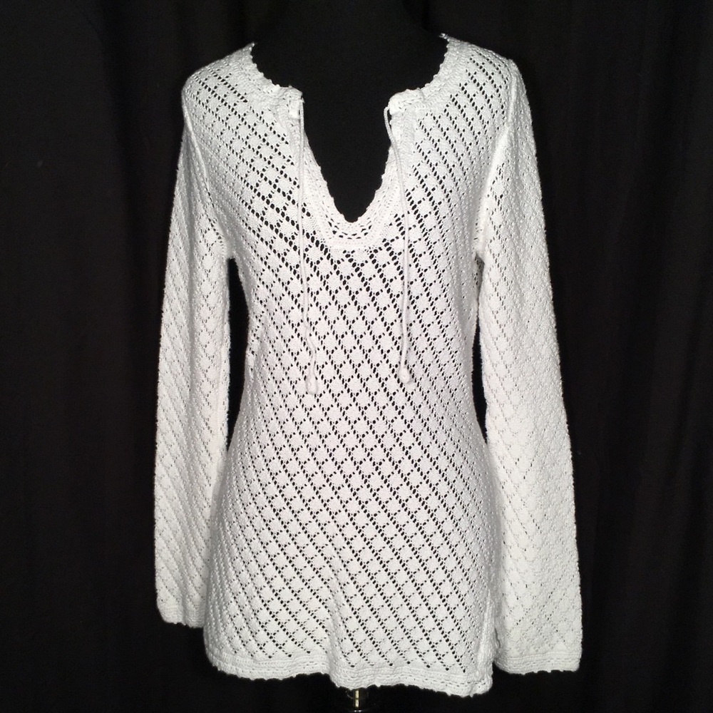 Banana Republic Crochet Tunic